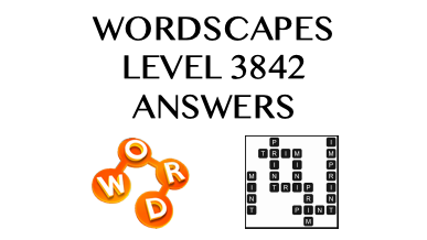 Wordscapes Level 3842 Answers
