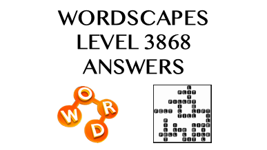 Wordscapes Level 3868 Answers