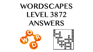 Wordscapes Level 3872 Answers