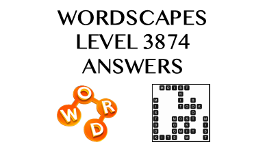 Wordscapes Level 3874 Answers