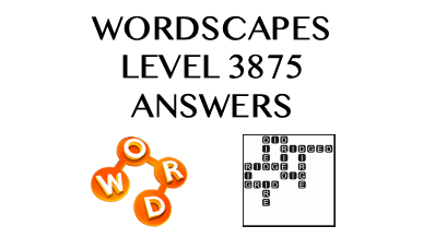 Wordscapes Level 3875 Answers