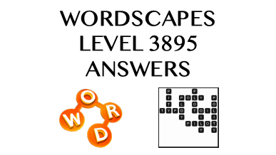 Wordscapes Level 3895 Answers