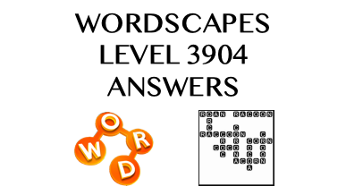 Wordscapes Level 3904 Answers