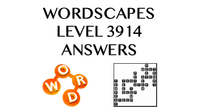 Wordscapes Level 3914 Answers