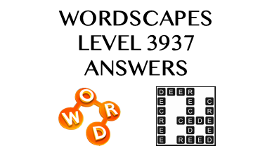 Wordscapes Level 3937 Answers