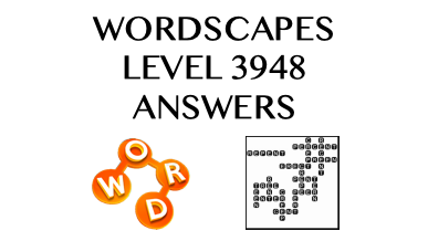 Wordscapes Level 3948 Answers