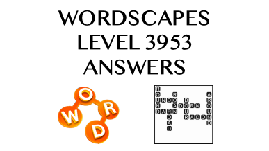 Wordscapes Level 3953 Answers