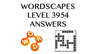 Wordscapes Level 3954 Answers