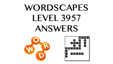 Wordscapes Level 3957 Answers