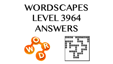 Wordscapes Level 3964 Answers