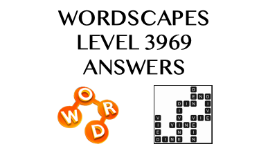 Wordscapes Level 3969 Answers