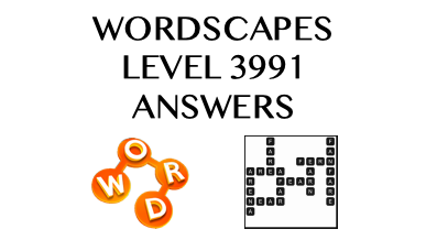 Wordscapes Level 3991 Answers