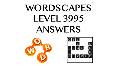 Wordscapes Level 3995 Answers
