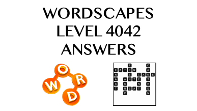 Wordscapes Level 4042 Answers