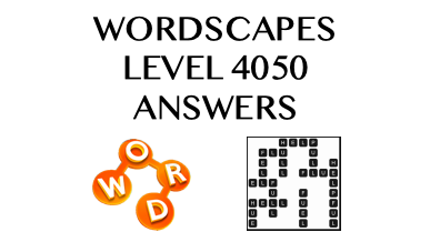 Wordscapes Level 4050 Answers