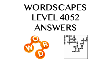 Wordscapes Level 4052 Answers