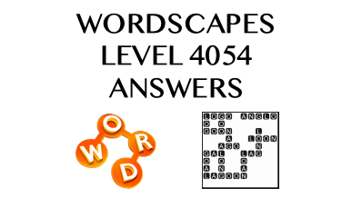 Wordscapes Level 4054 Answers