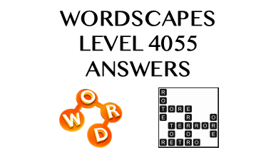Wordscapes Level 4055 Answers