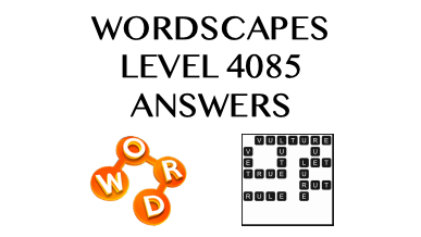 Wordscapes Level 4085 Answers