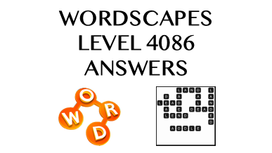 Wordscapes Level 4086 Answers