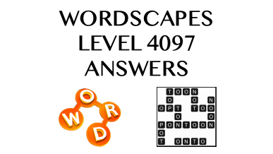 Wordscapes Level 4097 Answers