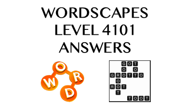 Wordscapes Level 4101 Answers