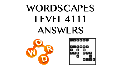 Wordscapes Level 4111 Answers