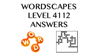 Wordscapes Level 4112 Answers