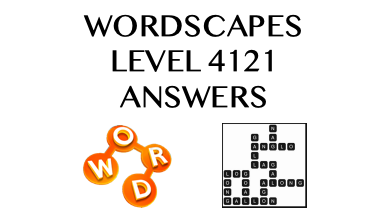 Wordscapes Level 4121 Answers