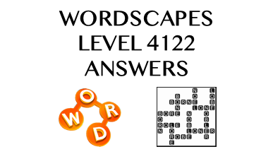 Wordscapes Level 4122 Answers