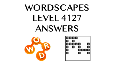 Wordscapes Level 4127 Answers