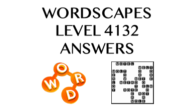 Wordscapes Level 4132 Answers