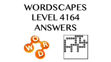 Wordscapes Level 4164 Answers