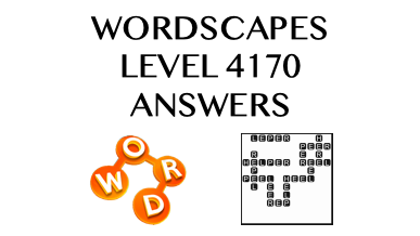 Wordscapes Level 4170 Answers