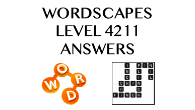 Wordscapes Level 4211 Answers