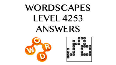 Wordscapes Level 4253 Answers