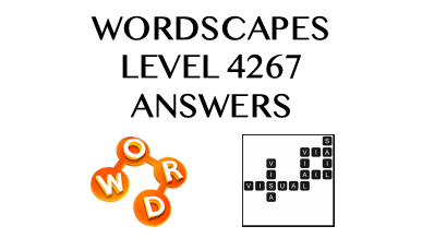 Wordscapes Level 4267 Answers