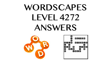 Wordscapes Level 4272 Answers