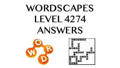 Wordscapes Level 4274 Answers