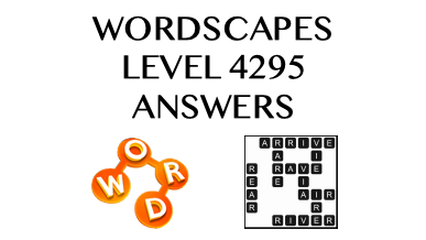 Wordscapes Level 4295 Answers