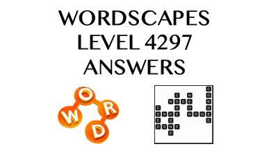 Wordscapes Level 4297 Answers
