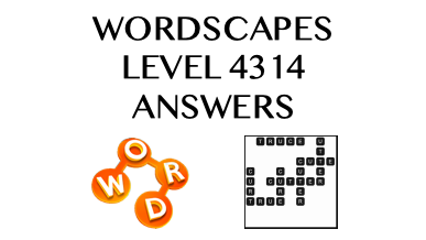 Wordscapes Level 4314 Answers