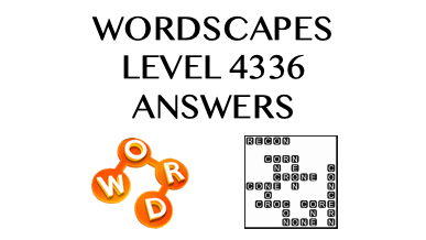 Wordscapes Level 4336 Answers