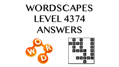 Wordscapes Level 4374 Answers