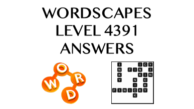 Wordscapes Level 4391 Answers
