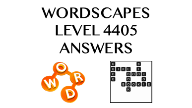 Wordscapes Level 4405 Answers