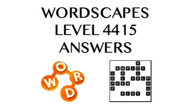 Wordscapes Level 4415 Answers