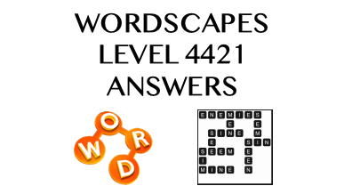 Wordscapes Level 4421 Answers