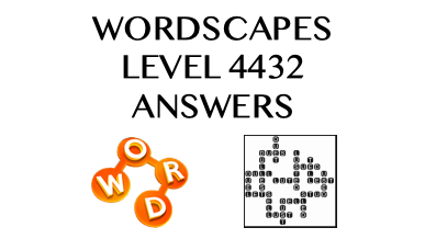 Wordscapes Level 4432 Answers