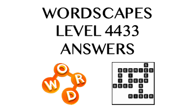 Wordscapes Level 4433 Answers